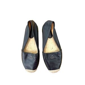 Coach Neutral‎ Espadrille Flats – Size 8.5 Canvas